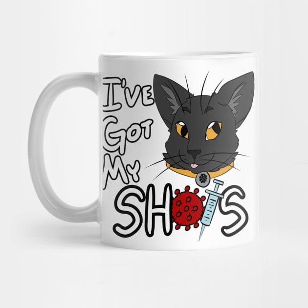 I've Got My Shots (Black Cat, COVID) by malafight